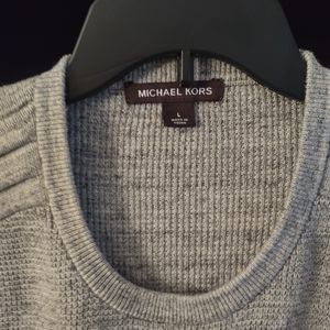Michael Kors men's large gray sweater.